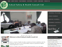 Tablet Screenshot of eshcolsafetyconsult.org